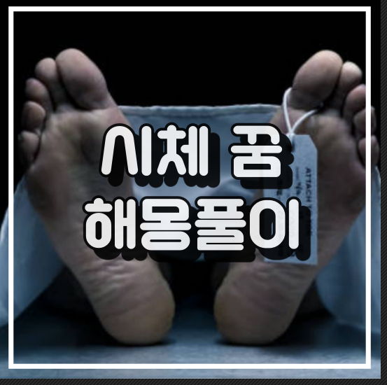 시체 꿈 해몽: 내면 불안, 운의 부활, 인생 대전환 상징 썸네일 이미지