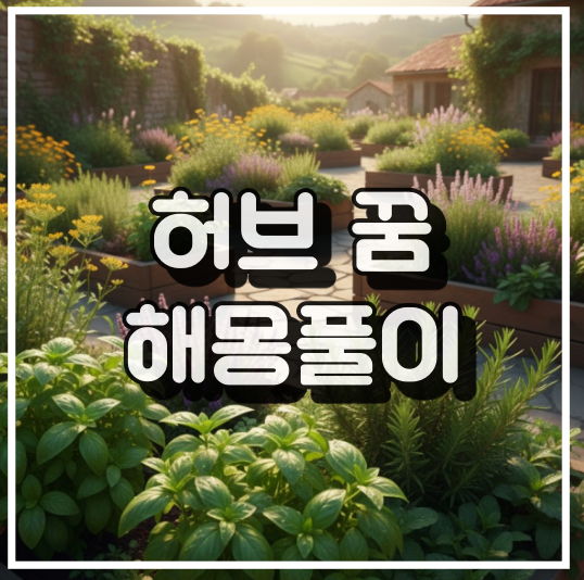 허브 꿈 해몽: 로즈마리, 세이지, 바질의 치유와 건강 회복 상징 썸네일 이미지