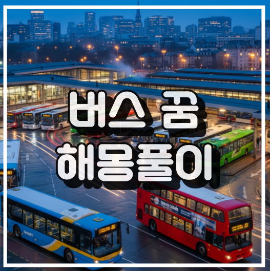 버스 꿈 해몽 썸네일 이미지