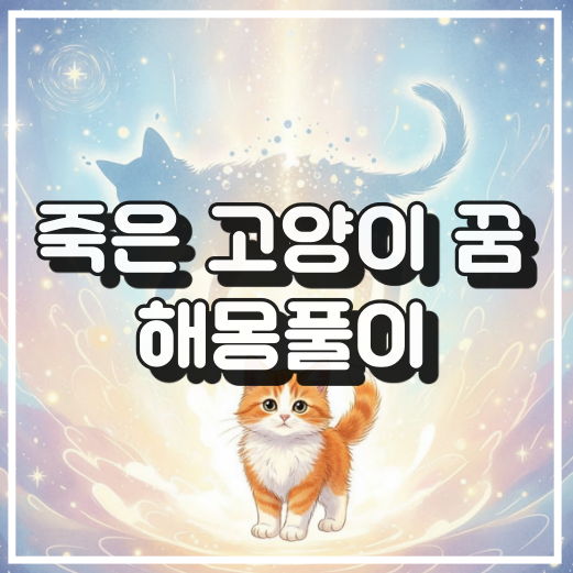 고양이 죽는 꿈 해설, 연애 경쟁과 새로운 시작 썸네일