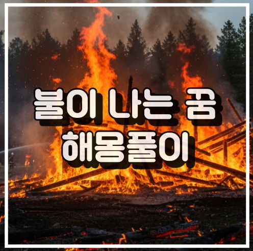 불이 나는 꿈 꿈해석 썸네일