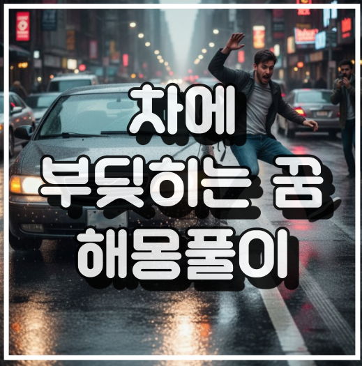 차에 부딪히는 꿈 썸네일 이미지