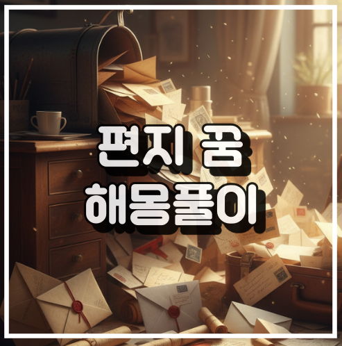 편지 꿈 해몽, 변화와 새로운 기회 징조 꿈해석 썸네일