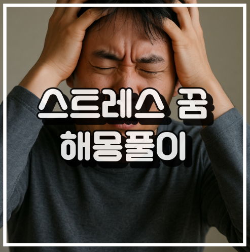 스트레스 꿈 해몽: 마음 혼란과 무의식적 불안 꿈해석 썸네일