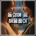 동성애 꿈 해몽: 인간관계 갈등과 정체성 고민 꿈해석 썸네일