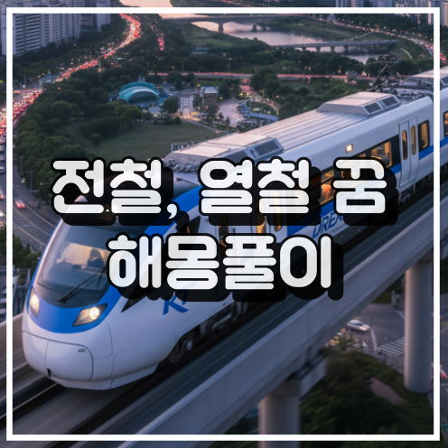 전철의 꿈의 의미 꿈해석 썸네일